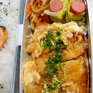 お弁当レシピ　カツ丼